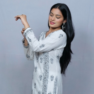 Dobby Cotton Plazo set  (Bhakiya Work)