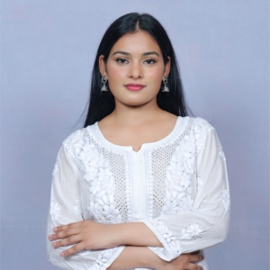 Muslin Kurti with Mukesh work
